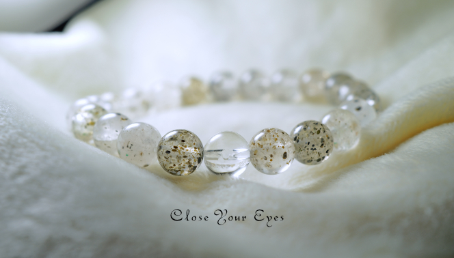 8mmエナジーブレス ドットマイカクォーツ 01 オンリーワンブレス