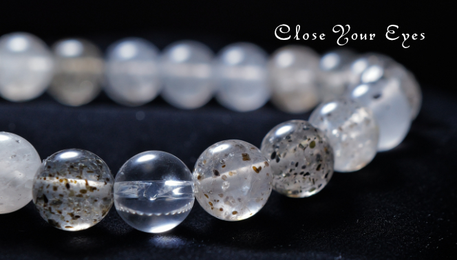 8mmエナジーブレス ドットマイカクォーツ 01 オンリーワンブレス