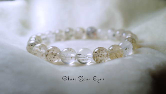 8mmエナジーブレス ドットマイカクォーツ 02 オンリーワンブレス