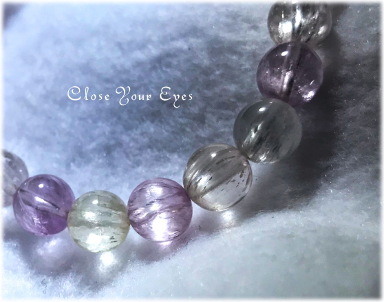 オンリーワンブレス　８ｍｍハイパーエナジーブレスレット　クンツァイト