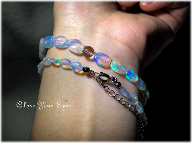 オンリーワンブレス　ハイパーエナジー２WAYブレス　 エチオピアオパール