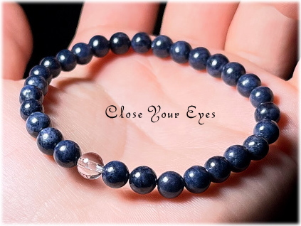 ６ｍｍエナジーブレス　サファイア　０２　オンリーワンブレス