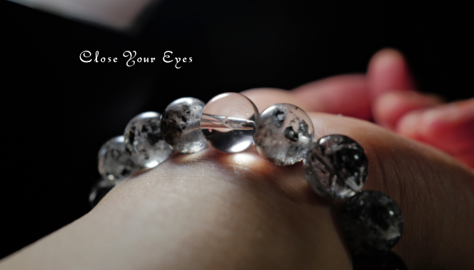 １２ｍｍエナジーブレス　 チベタンブラック　オンリーワンブレス