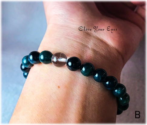 オンリーワンブレス　ハイパーエナジーブレス　インディゴライト　８ｍｍ　B