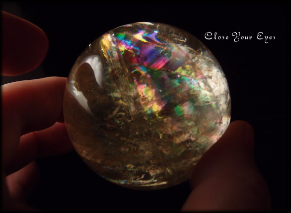 次元を変える GOLDENオプティカルカルサイト丸玉　０１