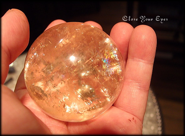 次元を変える GOLDENオプティカルカルサイト丸玉　０１