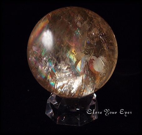 次元を変える GOLDENオプティカルカルサイト丸玉　０１