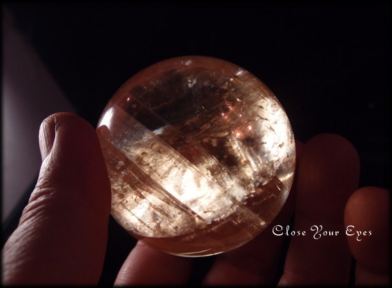 次元を変える GOLDENオプティカルカルサイト丸玉　０２