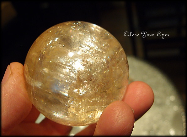 次元を変える GOLDENオプティカルカルサイト丸玉　０３