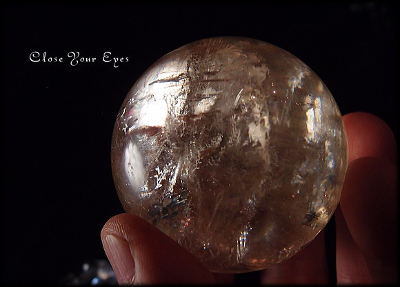 次元を変える GOLDENオプティカルカルサイト丸玉　０３