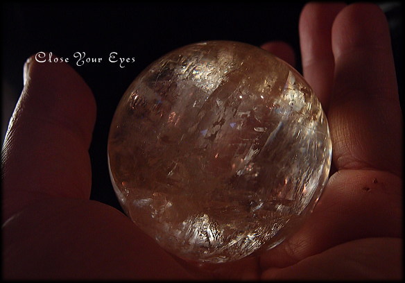 次元を変える GOLDENオプティカルカルサイト丸玉　０３