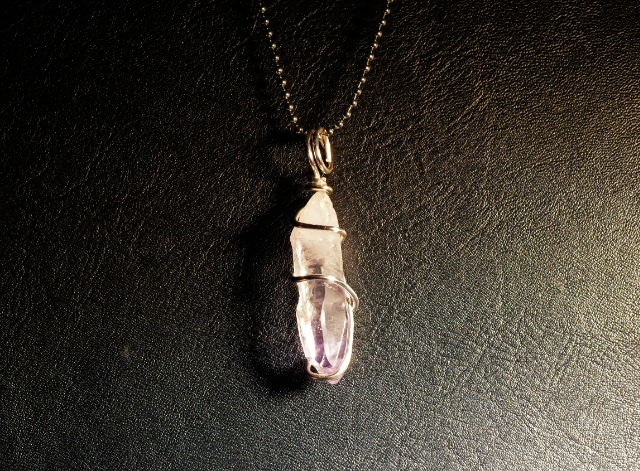メキシコ・ベラクルス産　アメシスト　ペンデュラム　０８
