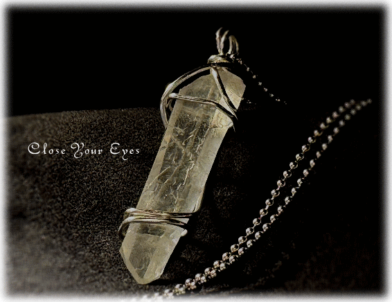 ペンデュラム　ブラジル・ミナスジェライス水晶　０３