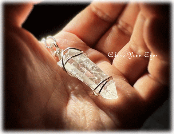 ペンデュラム　ブラジル・ミナスジェライス水晶　０３