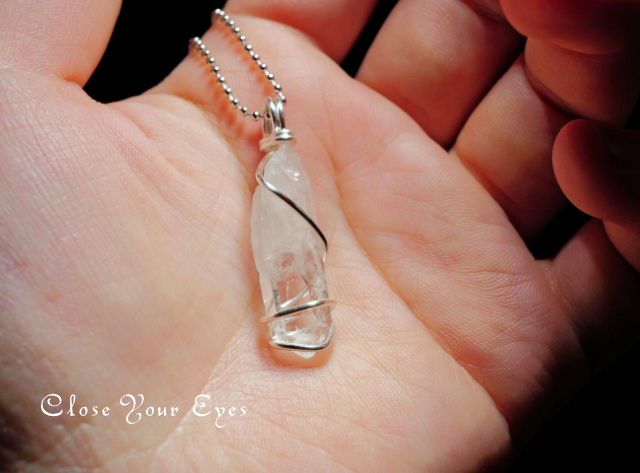 ペンデュラム　ブラジル・ミナスジェライス水晶　１５