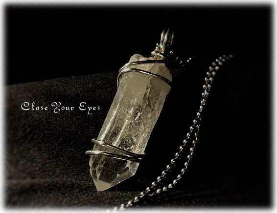 ペンデュラム　ヒマラヤ・ガネーシュヒマール水晶　０２