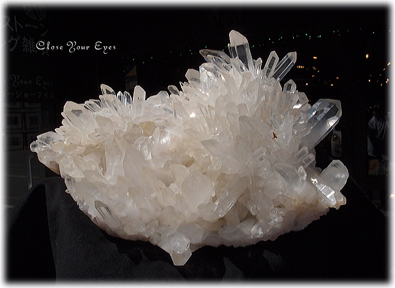 レアな石達　アメリカ産　アーカンソー水晶クラスター