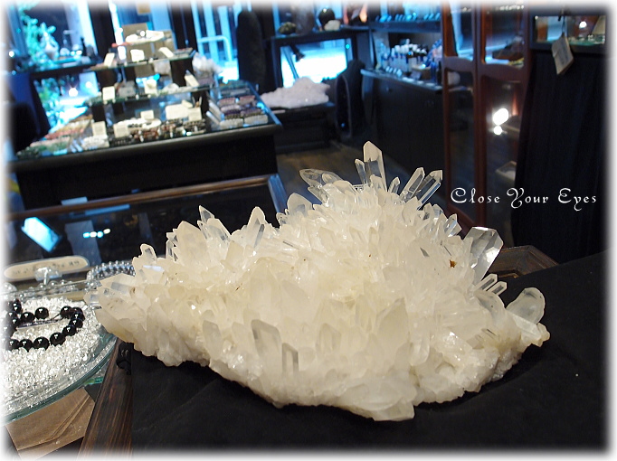 レアな石達　アメリカ産　アーカンソー水晶クラスター