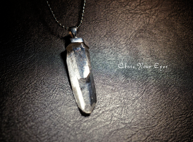 シルバーペンダント　ブラジル・ゼカ産　水晶　１４８