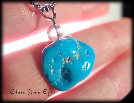 ターコイズ　スリーピングビューティー　ペンダント　０５