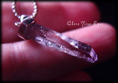 メキシコ・ベラクルス産　アメシスト原石ペンダント　０１　画像２